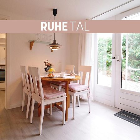 Ruhetal -Ferienwohnung Mit Sonnenterasse Gluecksburg Ngoại thất bức ảnh